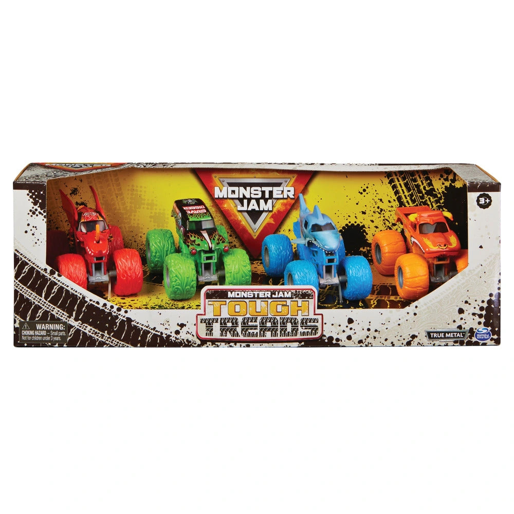 Monster Jam - Diecast Vehicles 4 pack