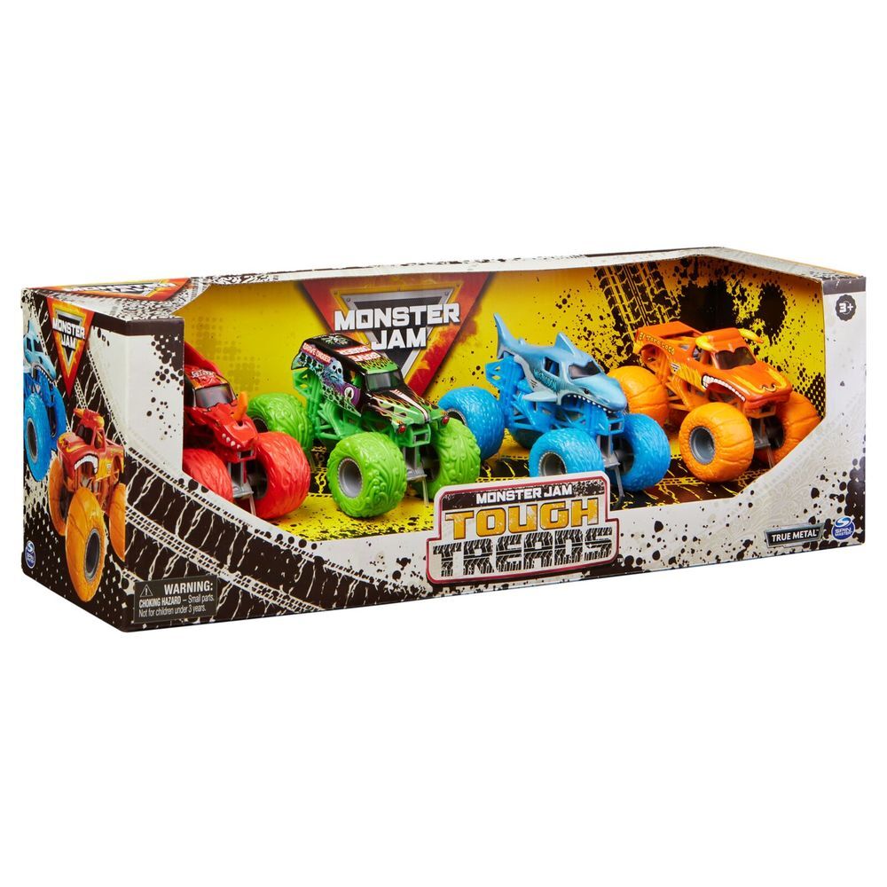 Monster Jam - Diecast Vehicles 4 pack