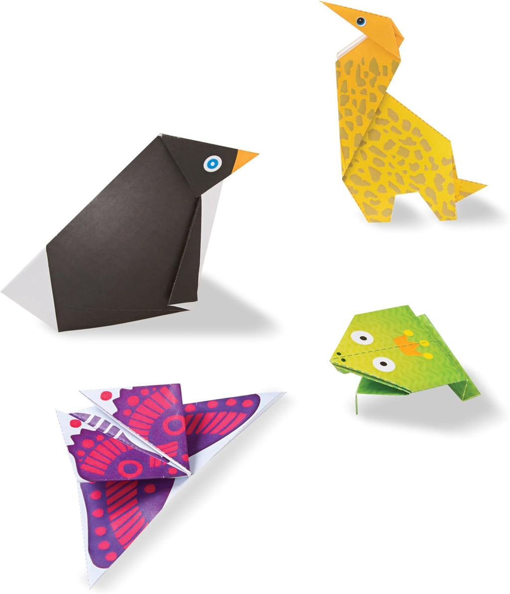 Melissa & Doug - Craft Activity - Origami Animals - On the Go Travel Activity