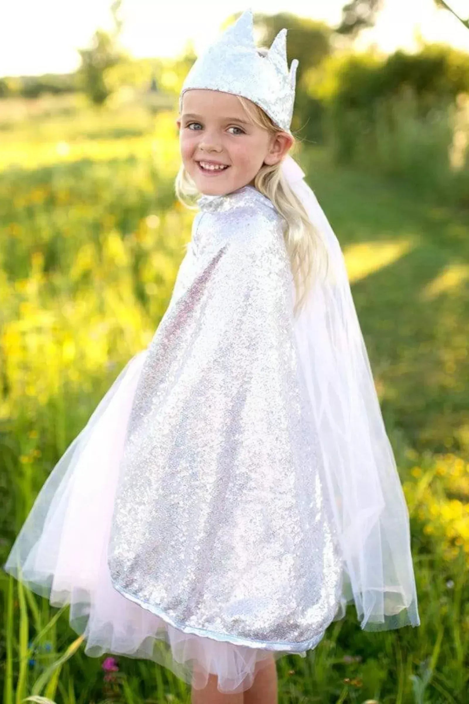 Great Pretenders - Reversible Sequins Cape - Size 3-4