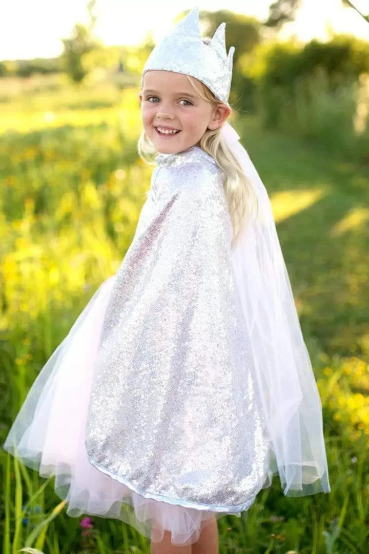 Great Pretenders - Reversible Sequins Cape - Size 5-6