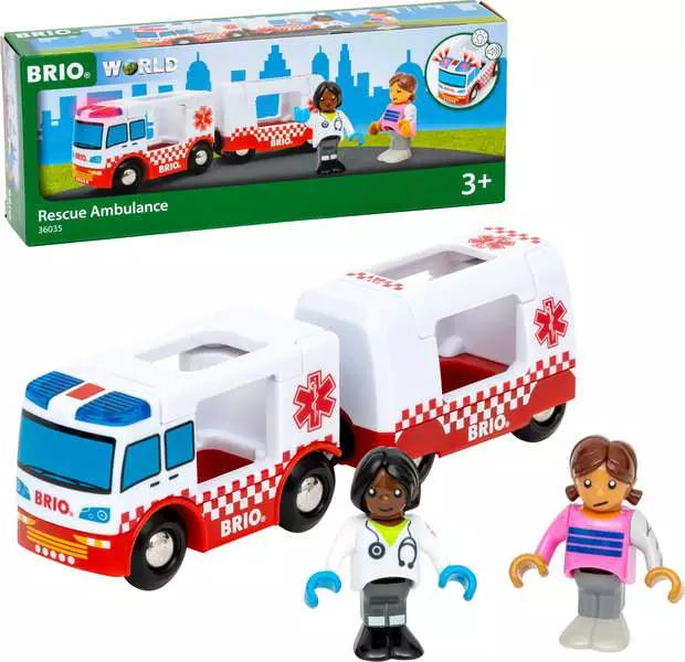 BRIO - Rescue Ambulance 4 pieces