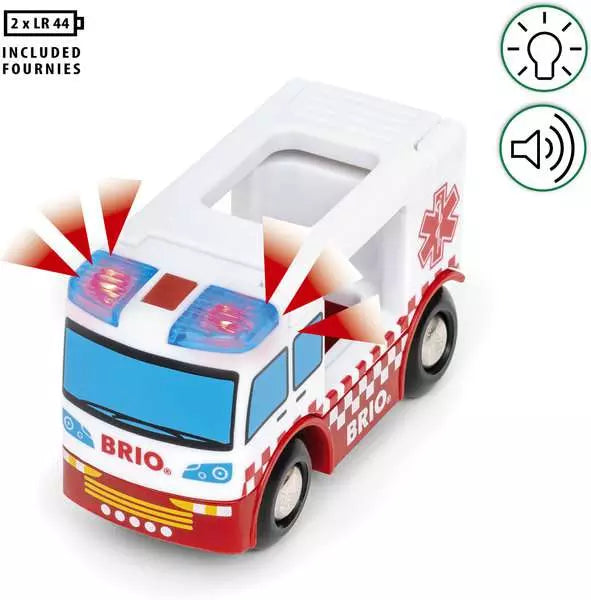 BRIO - Rescue Ambulance 4 pieces