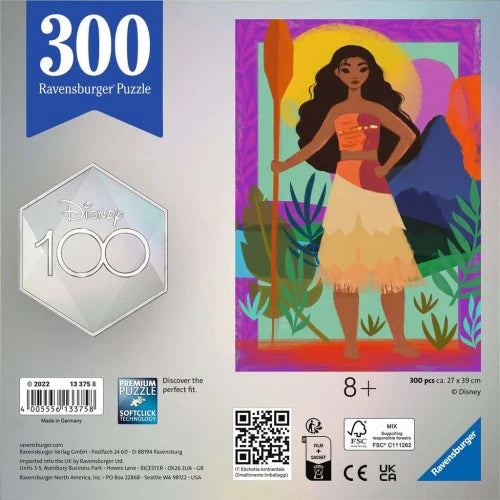 Ravensburger - Moana Disney100 Puzzle 300pc