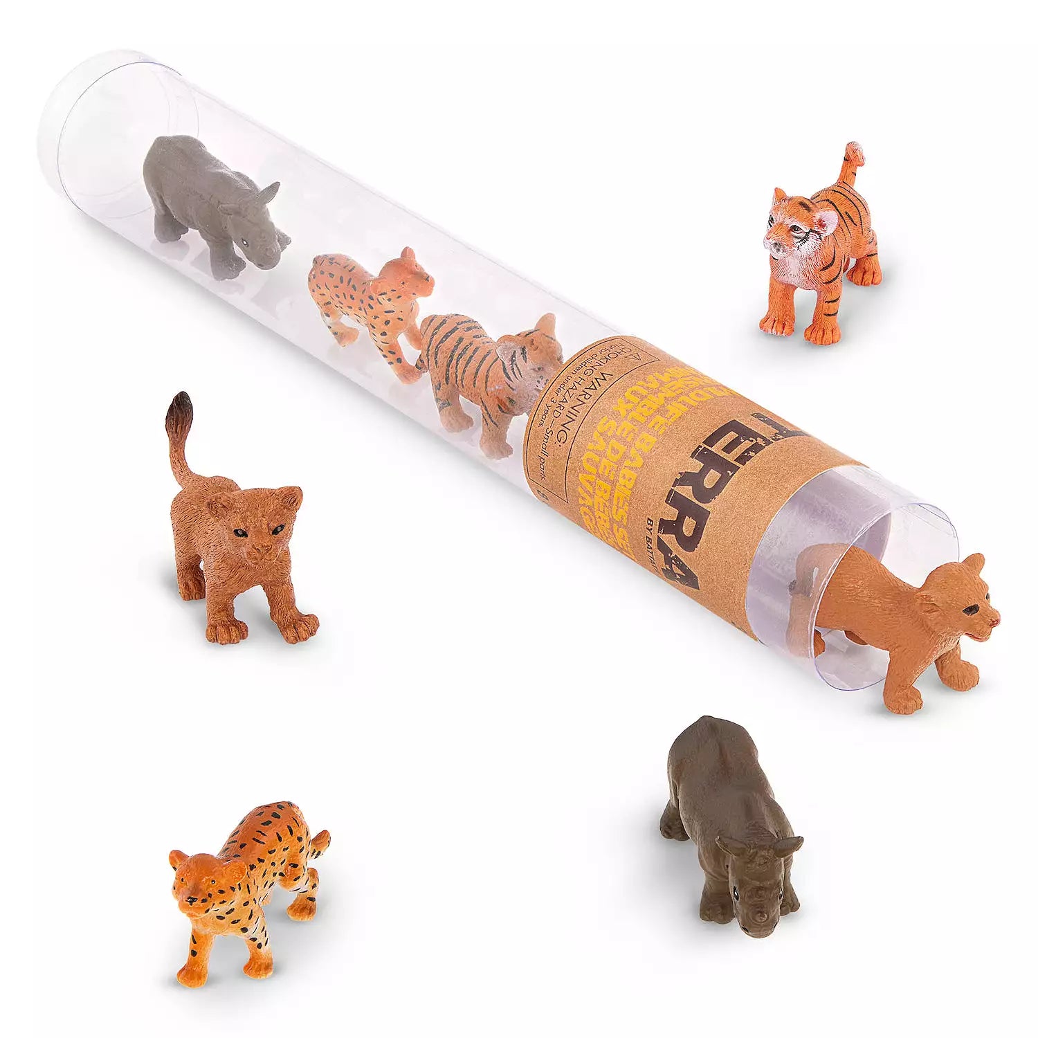 Terra - Wildlife Babies Set 8pc