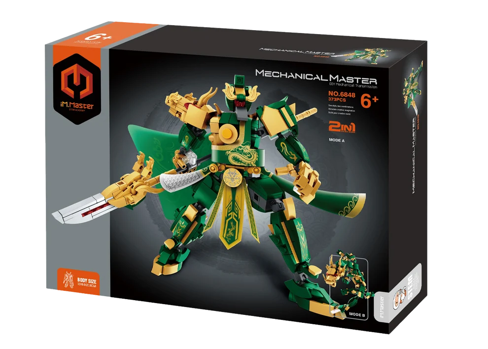 iM Master Stem Academy - Five Tiger Generals Green 373pc