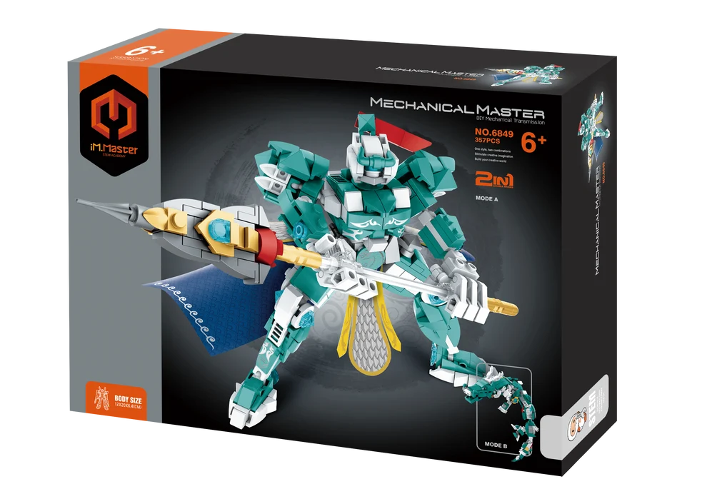 iM Master Stem Academy - Five Tiger generals Aqua 357pc