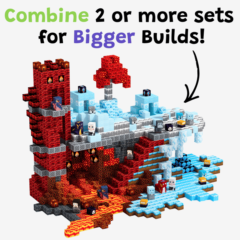 Miniblox - Ice & Fire 100pc set
