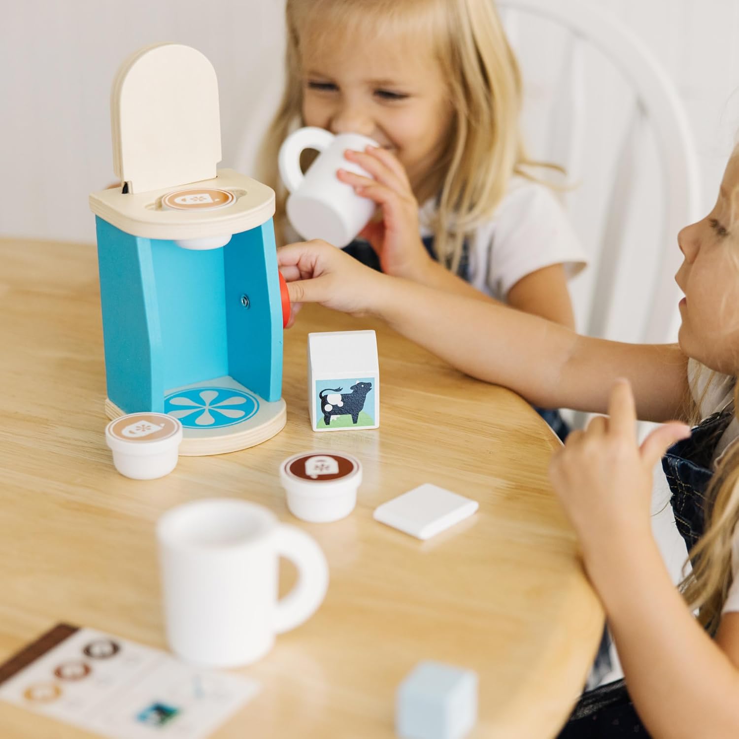 Melissa & Doug - Wooden Brew & Serve Coffee Set