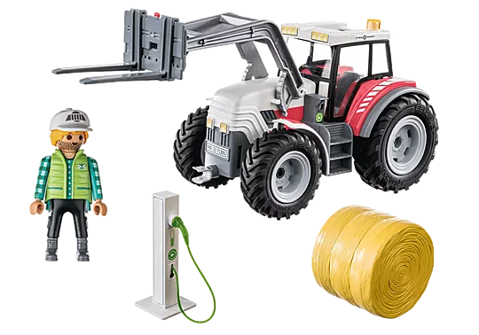 Playmobil - Large Tractor with Accessories 71305
