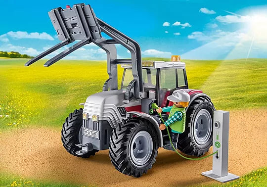 Playmobil - Large Tractor with Accessories 71305