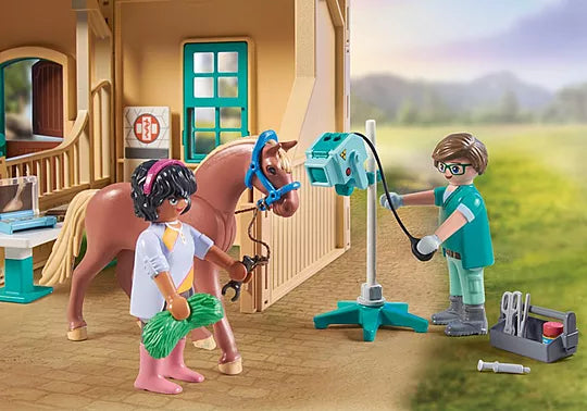 Playmobil - Horses of Waterfall Vet & Therapy Centre 71352