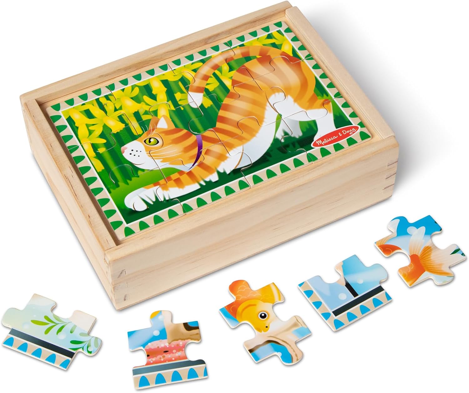 Melissa & Doug - Pets Puzzles in a Box