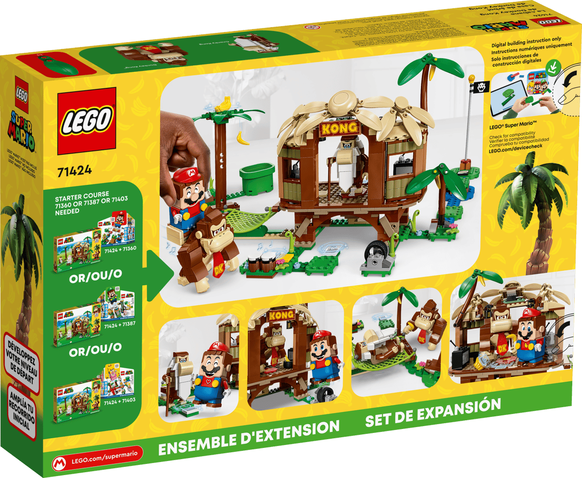 LEGO - Super Mario Donkey Kong's Tree House 71424