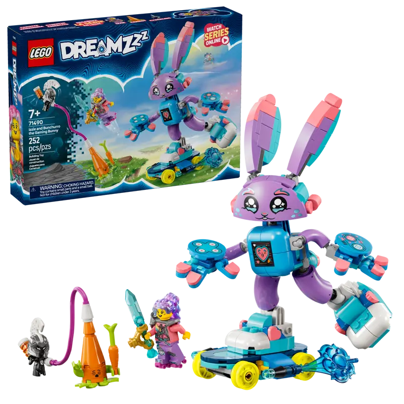 LEGO - Izzie and Bunchurro the Gaming Bunny 71490