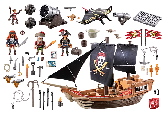 Playmobil - Large Pirate Ship 71530