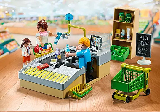Playmobil - My Life Promo Pack Organic Supermarket 71648