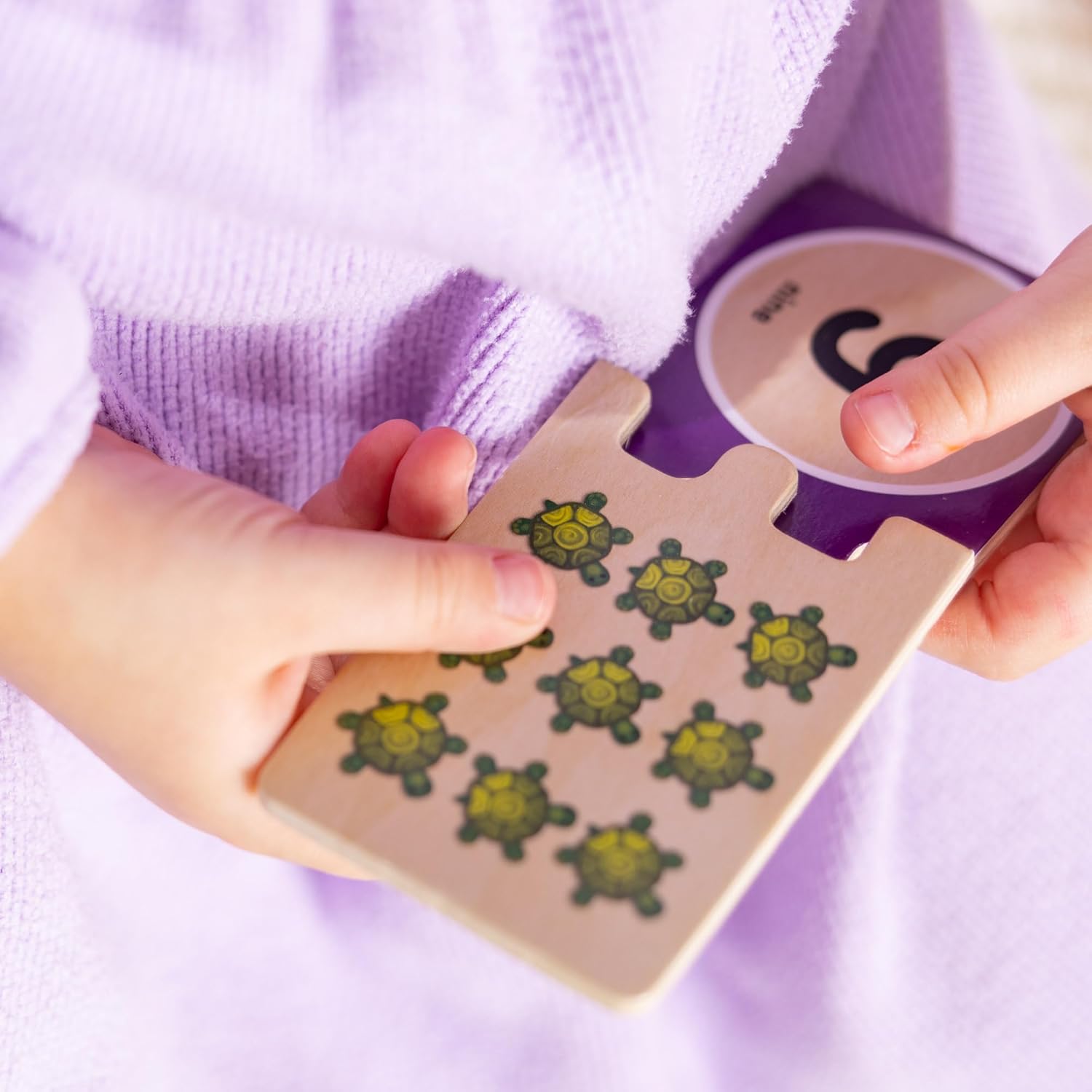 Melissa & Doug - Numbers Wooden Puzzle Cards