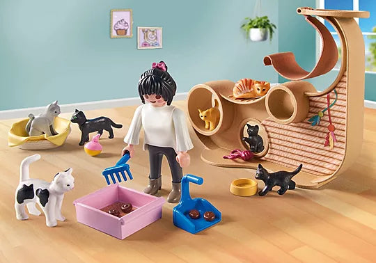 Playmobil - My Life Cat Cafe 71744