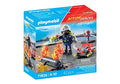 Playmobil - Firefighter with Water Pump 71826