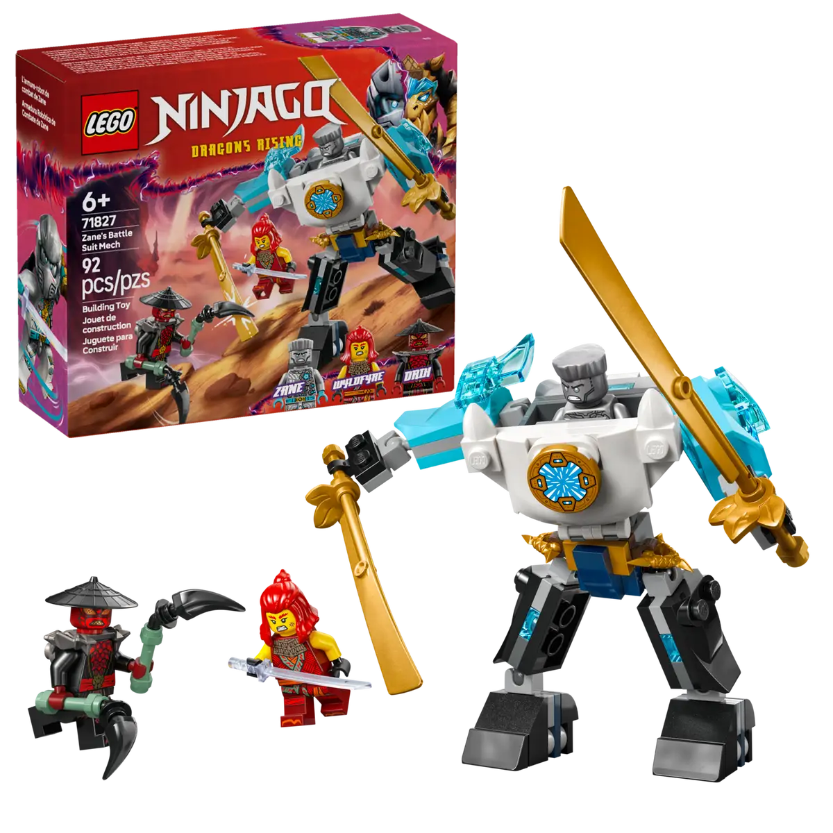 LEGO - Ninjago Zane's Battle Suit Mech 71827