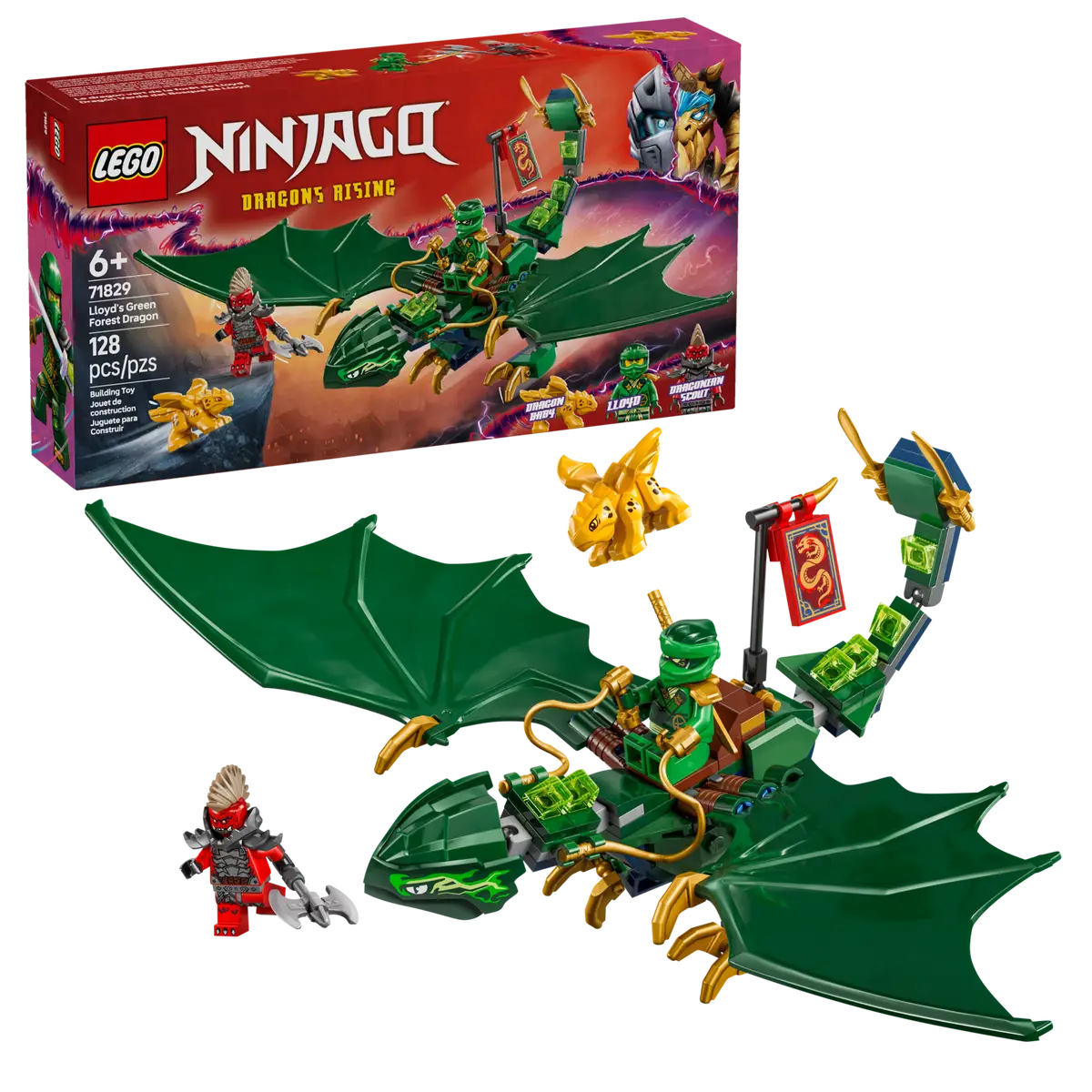 LEGO - Ninjago Lloyd's Green Forest Dragon 71829