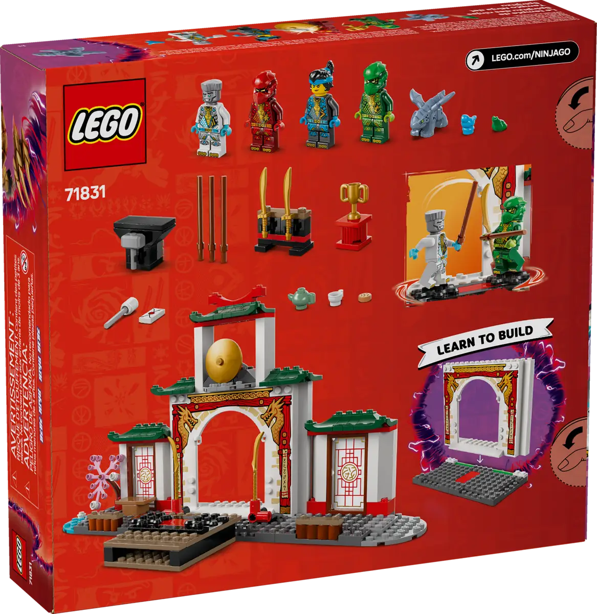 LEGO - Ninjago Ninja Spinjitzu Temple 71831