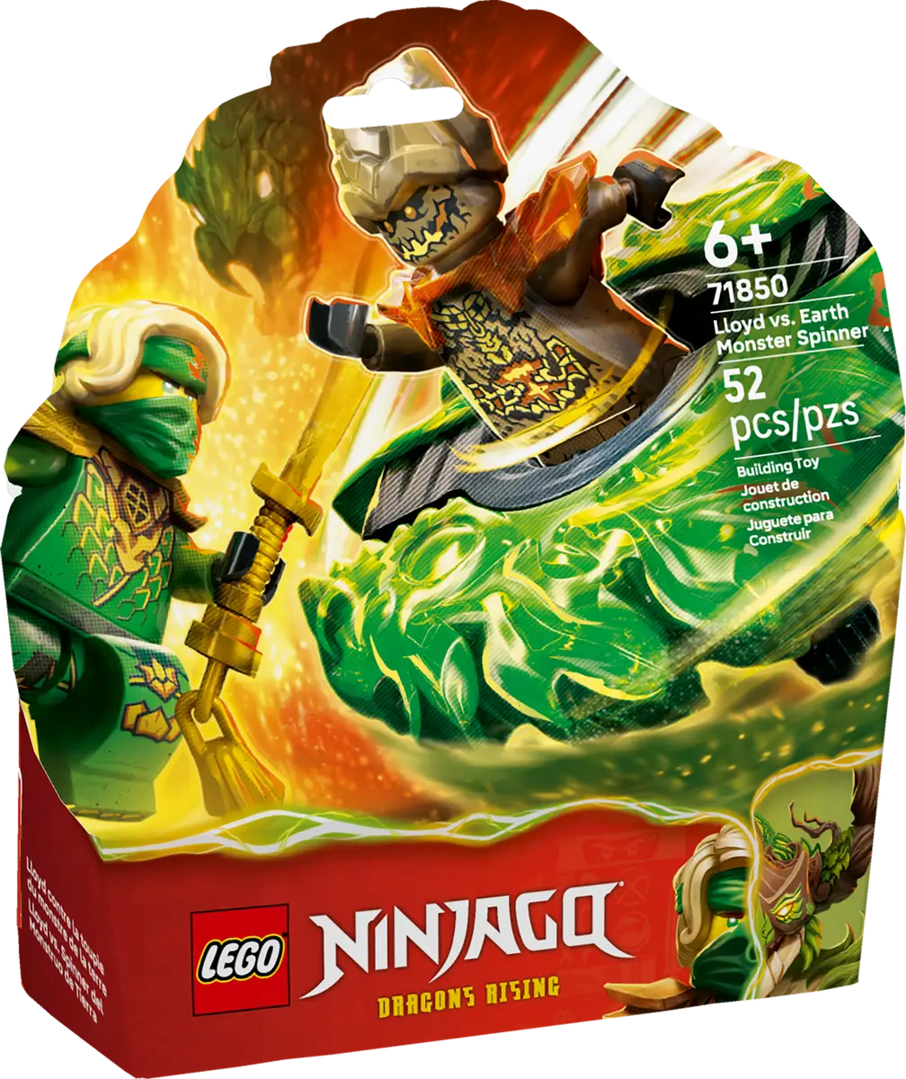 LEGO - Ninjago Lloyd Vs Earth Monster Spinner 71850