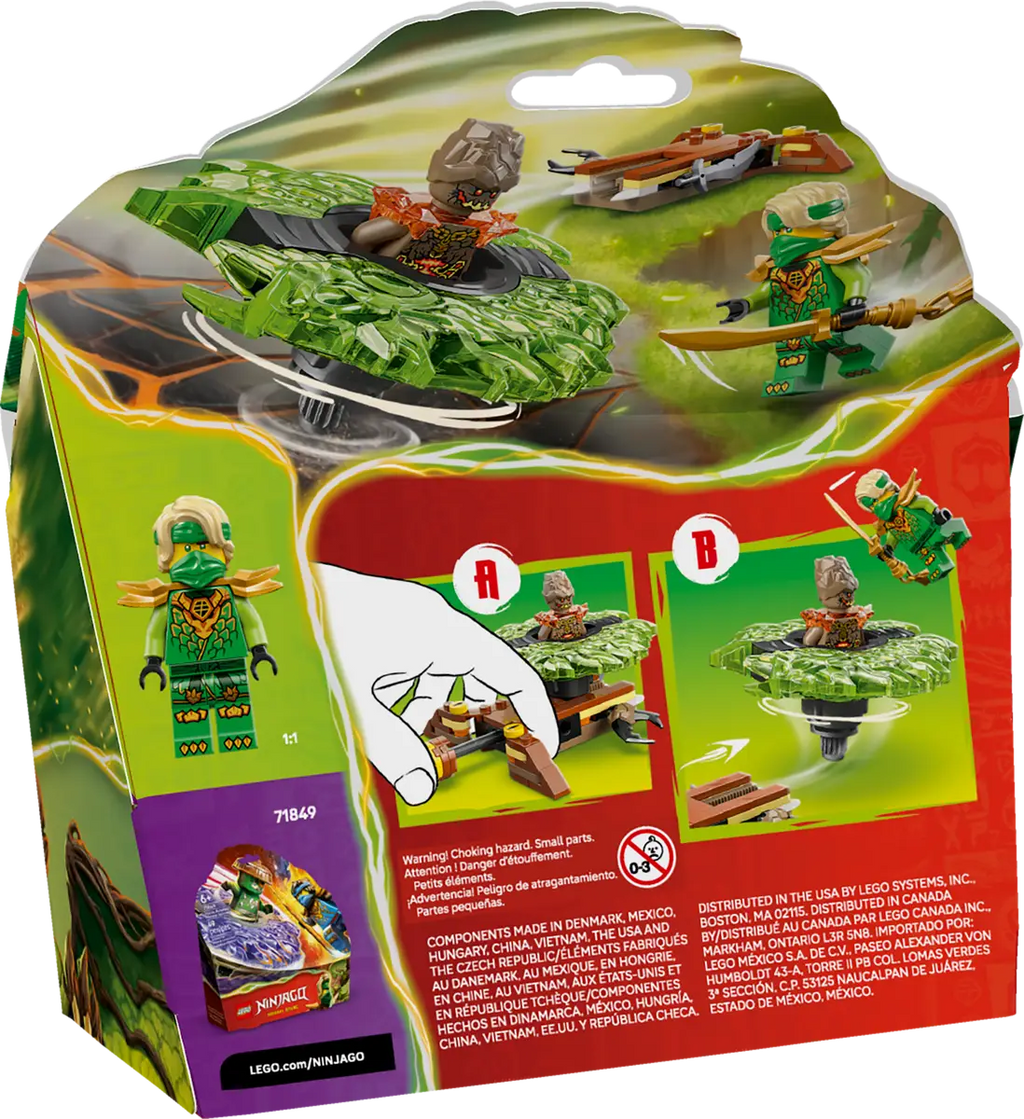 LEGO - Ninjago Lloyd Vs Earth Monster Spinner 71850