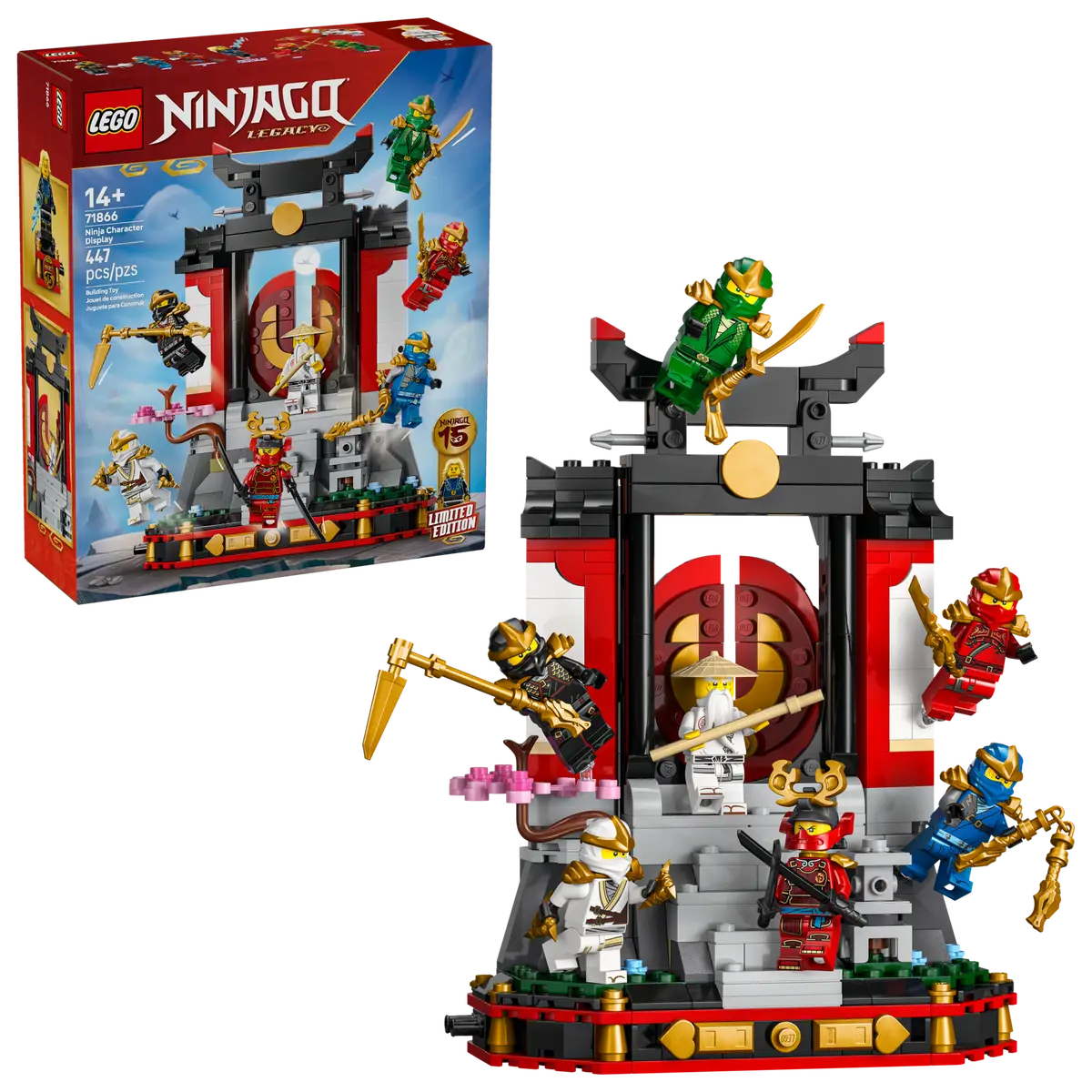 LEGO - Ninjago Character Display 15th Anniversary 71866