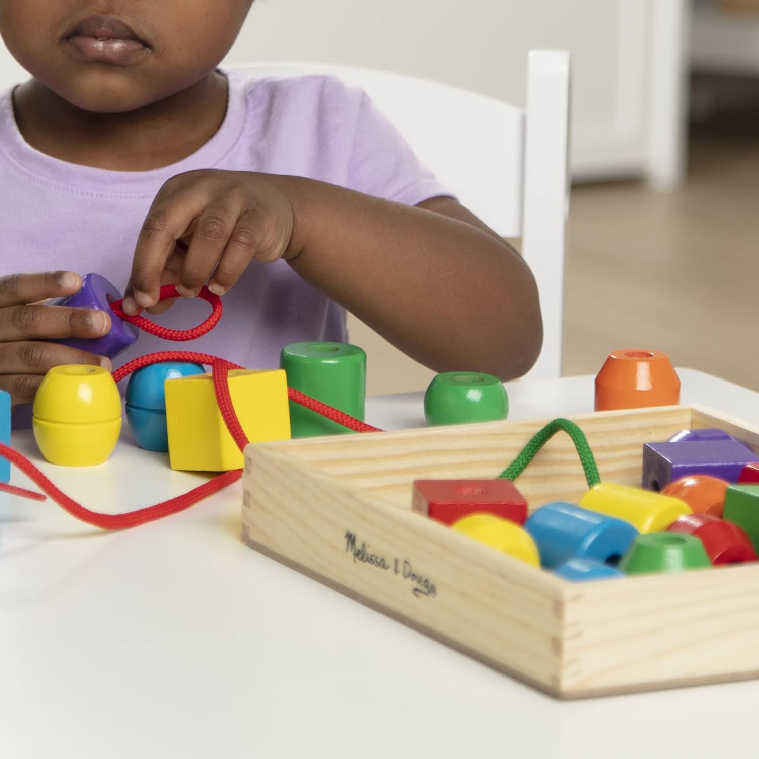 Melissa & Doug - Primary Lacing Beads