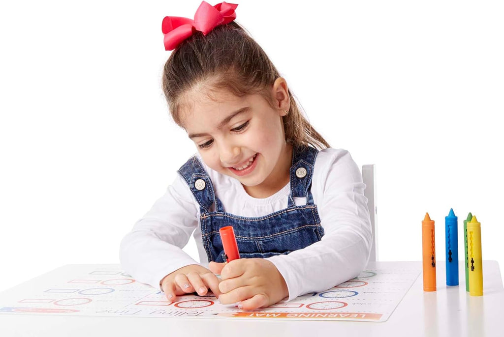 Melissa & Doug - Learning Mat Crayons
