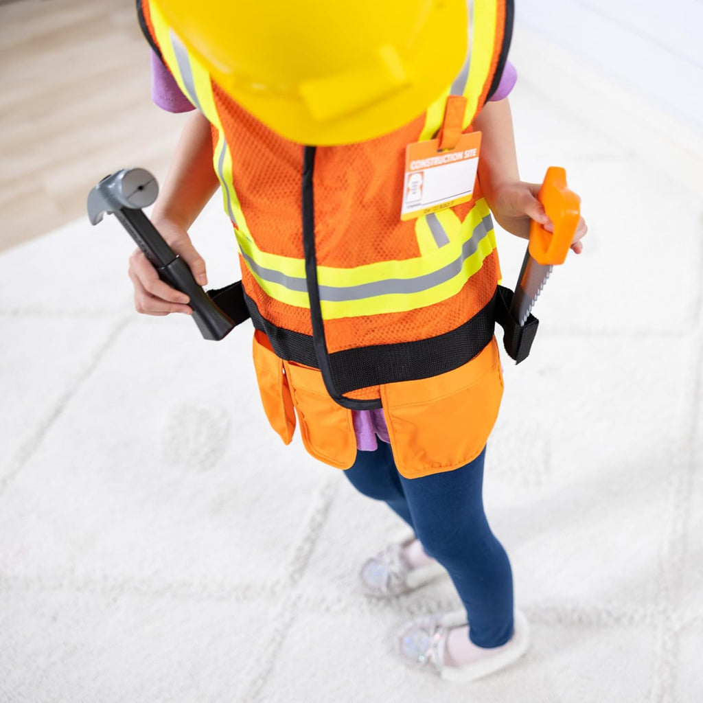 Melissa & Doug - Construction Worker Costume Set