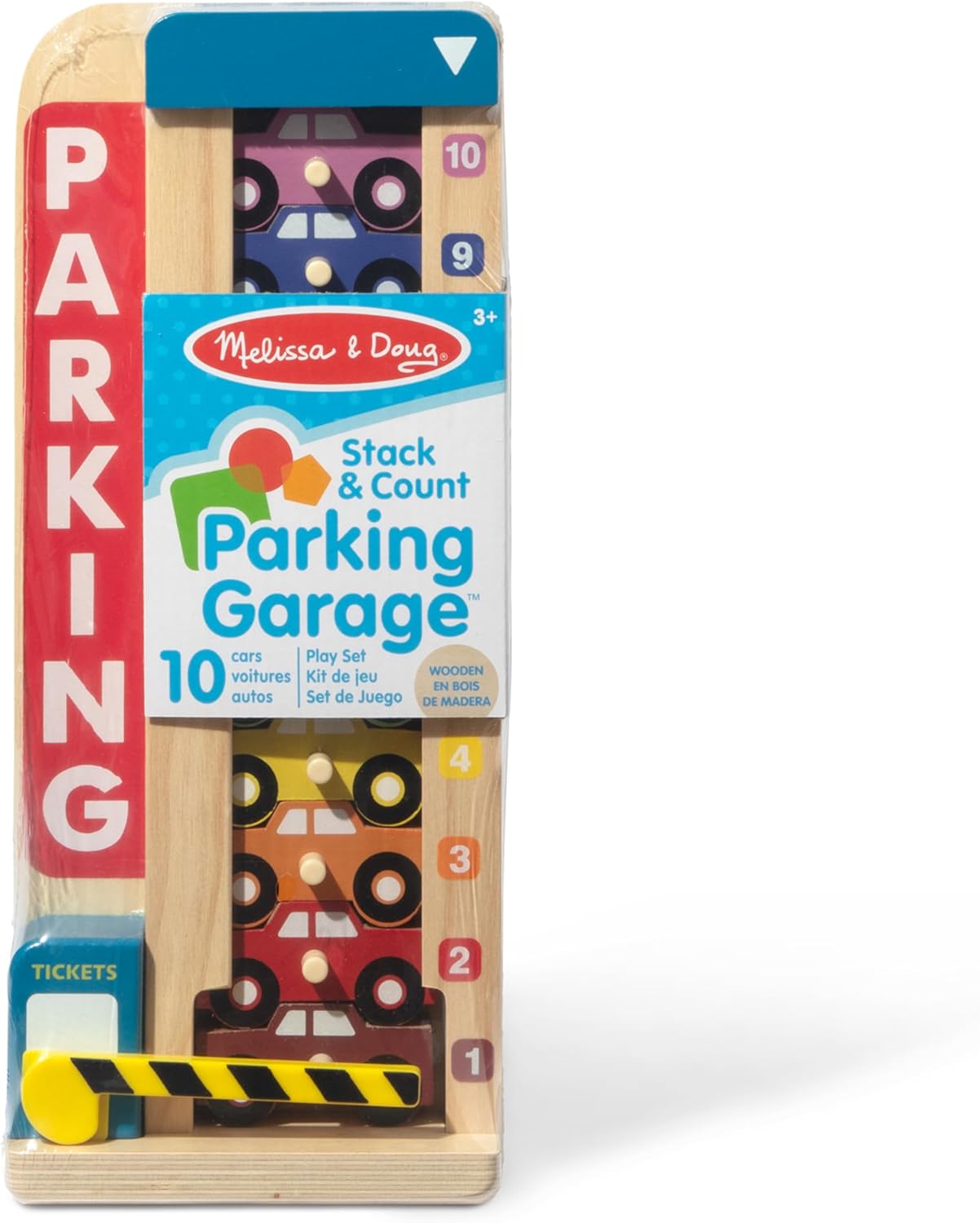 Melissa & Doug - Stack & Count Parking Garage