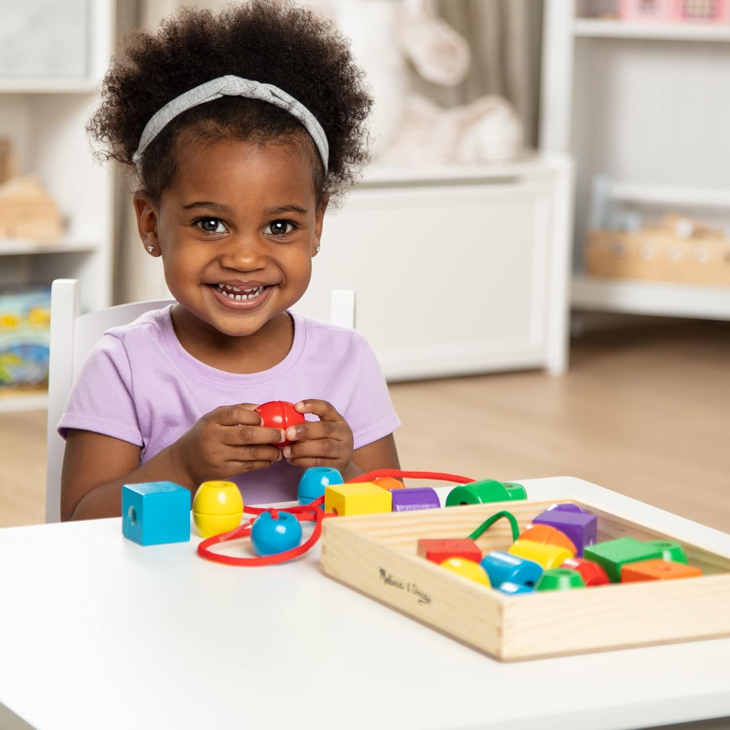 Melissa & Doug - Primary Lacing Beads
