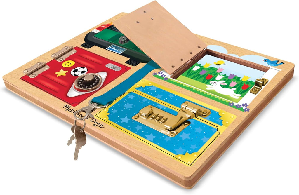 Melissa & Doug - Lock & Latch Board