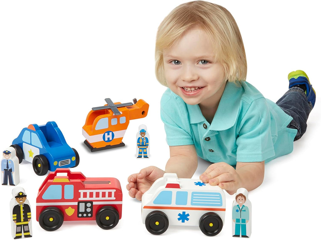 Melissa & Doug - Emergency Vehicle Set