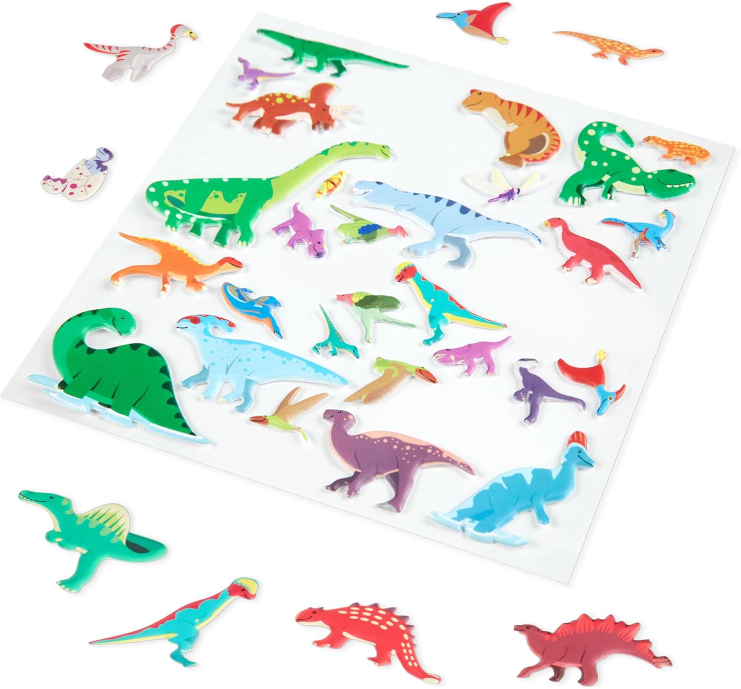 Melissa & Doug - Reusable Puffy Sticker Play Set - Dinosaurs