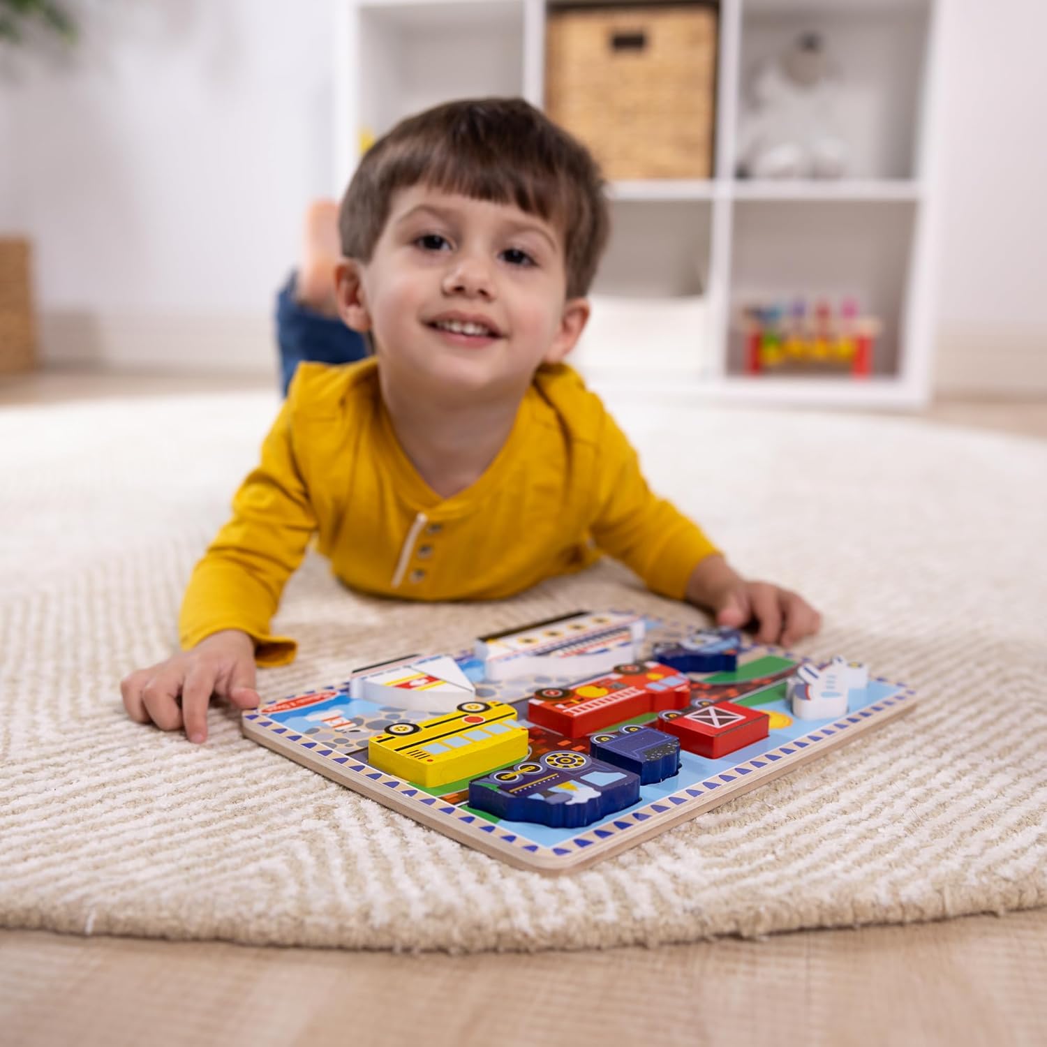Melissa & Doug - Vehicles Chunky Puzzle