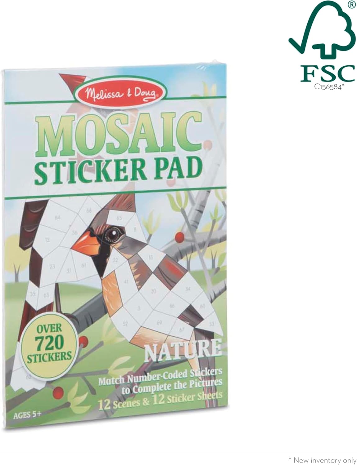 Melissa & Doug - Mosaic Sticker Pad - Nature