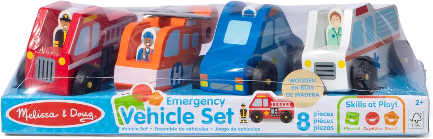 Melissa & Doug - Emergency Vehicle Set