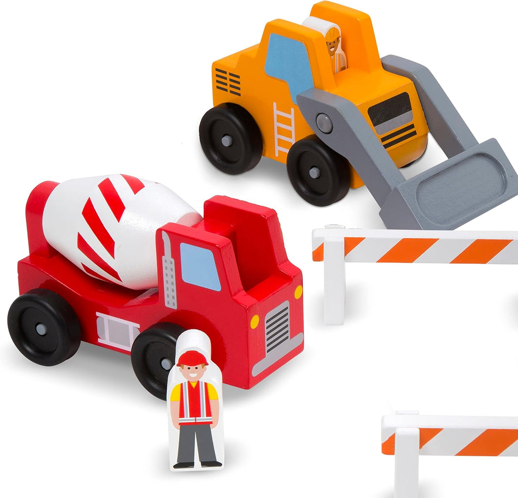 Melissa & Doug - Construction Vehicle Set