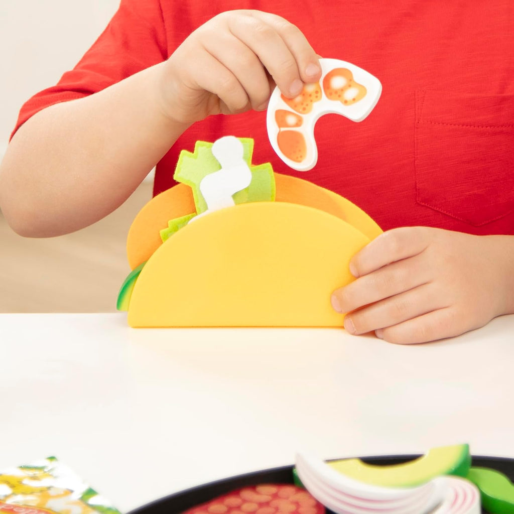 Melissa & Doug - Fill & Fold Taco & Tortilla Set