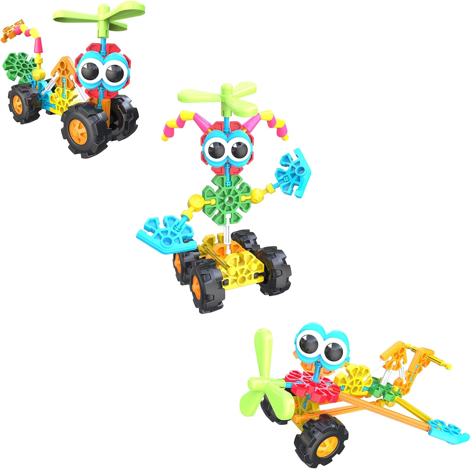 K'Nex - Zoomin Buddies 48 pieces 20 builds