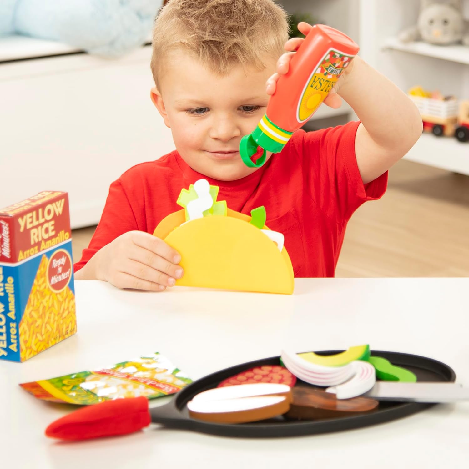 Melissa & Doug - Fill & Fold Taco & Tortilla Set