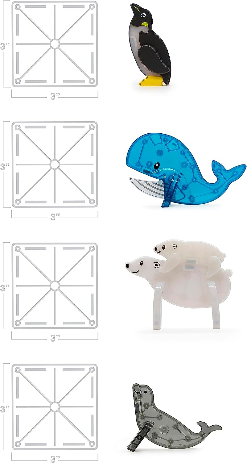 Magna Tiles - Arctic Animals Set - 25 piece