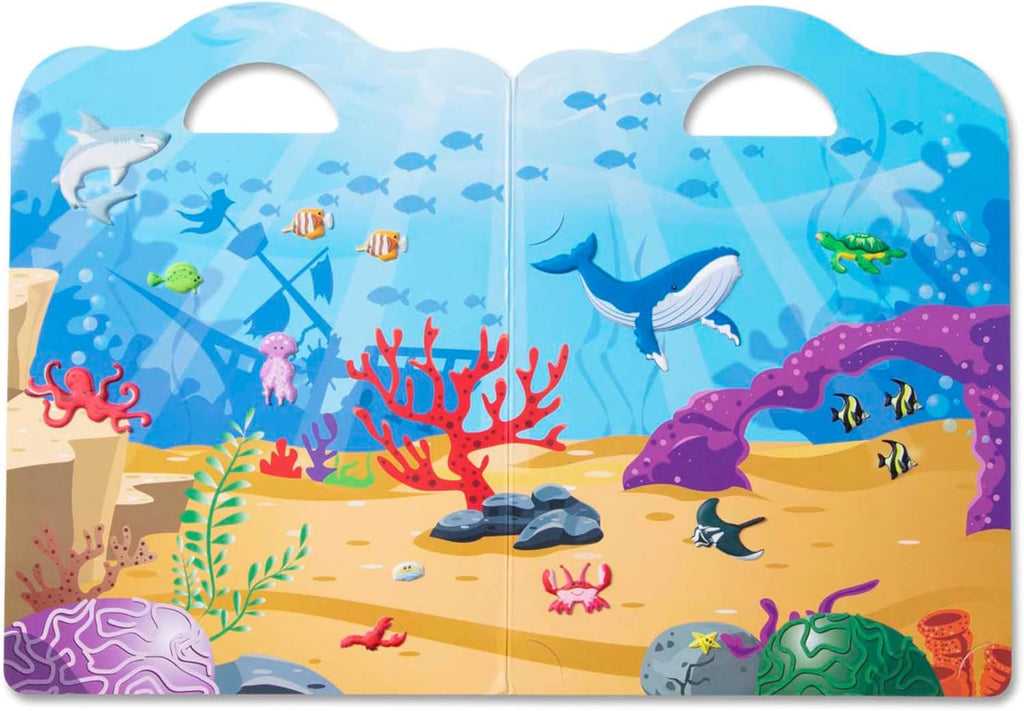 Melissa & Doug - Reusable Puffy Sticker Play Set - Ocean