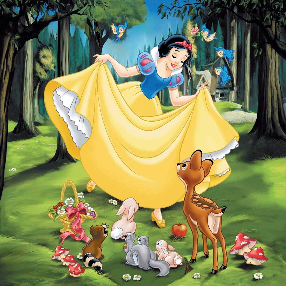 Ravensburger - Disney Snow White Cinderella Ariel 3x49p