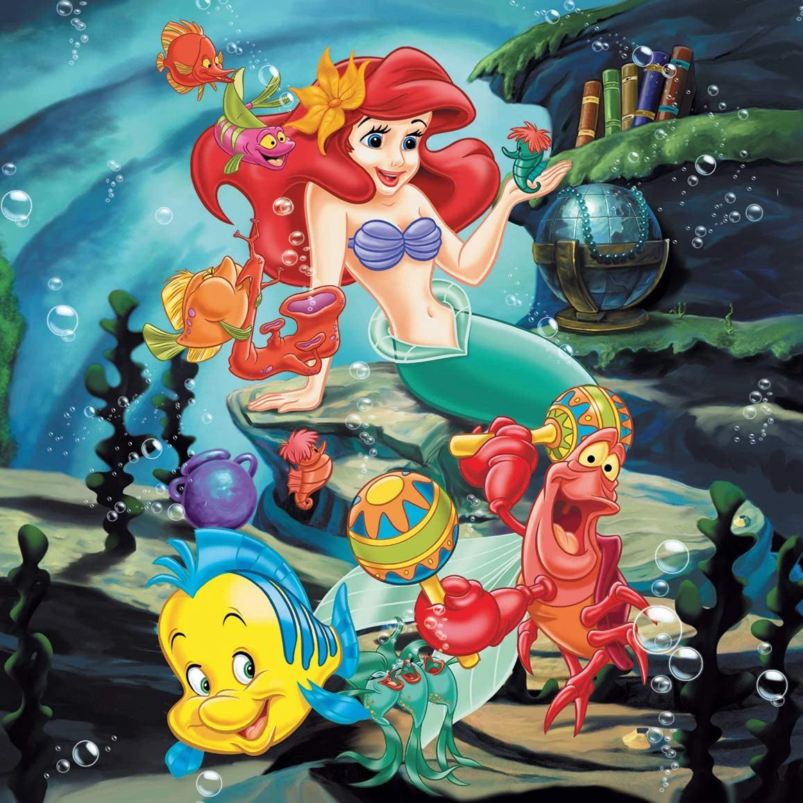 Ravensburger - Disney Snow White Cinderella Ariel 3x49p
