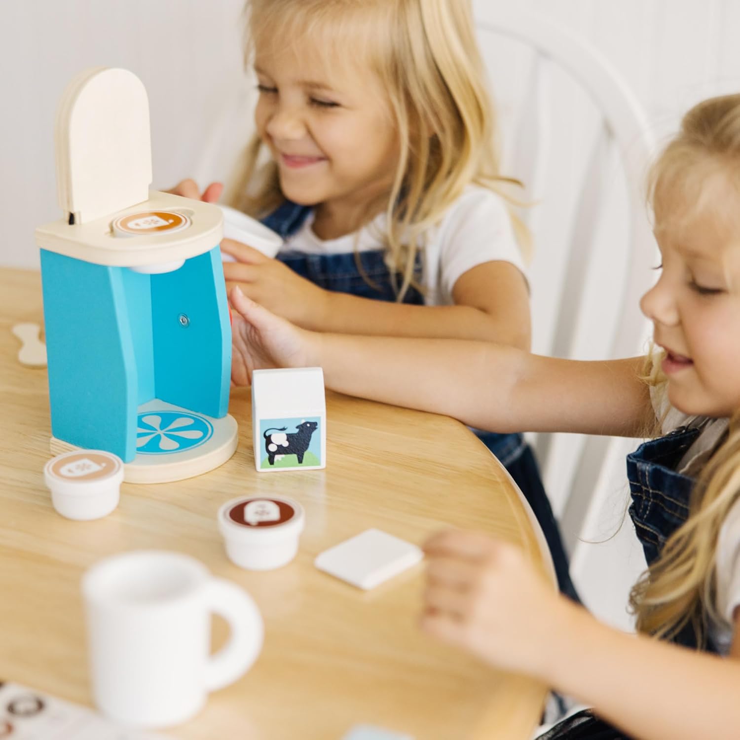 Melissa & Doug - Wooden Brew & Serve Coffee Set